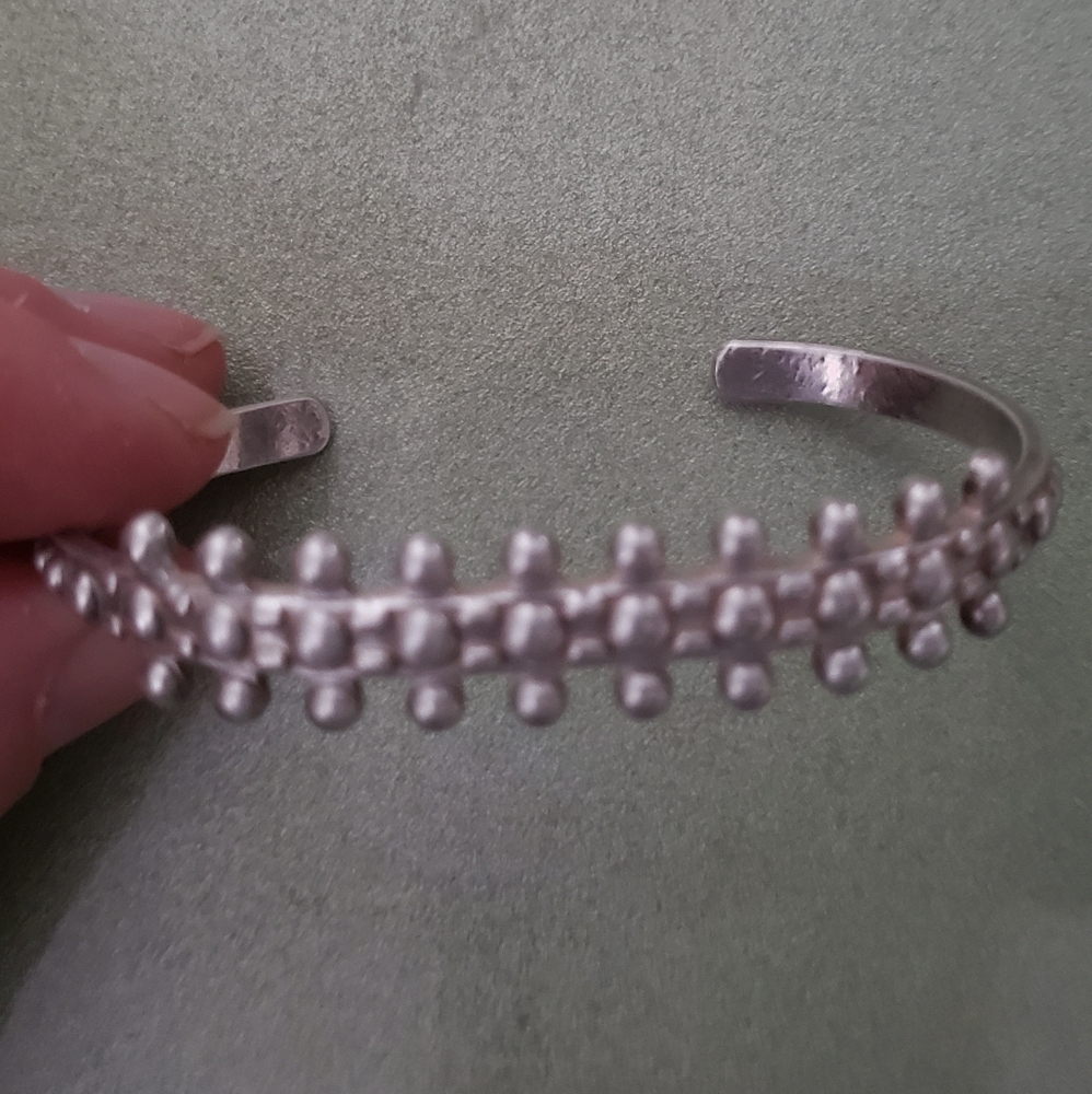 Vintage Navajo sterling silver Fred Harvey era bracelet